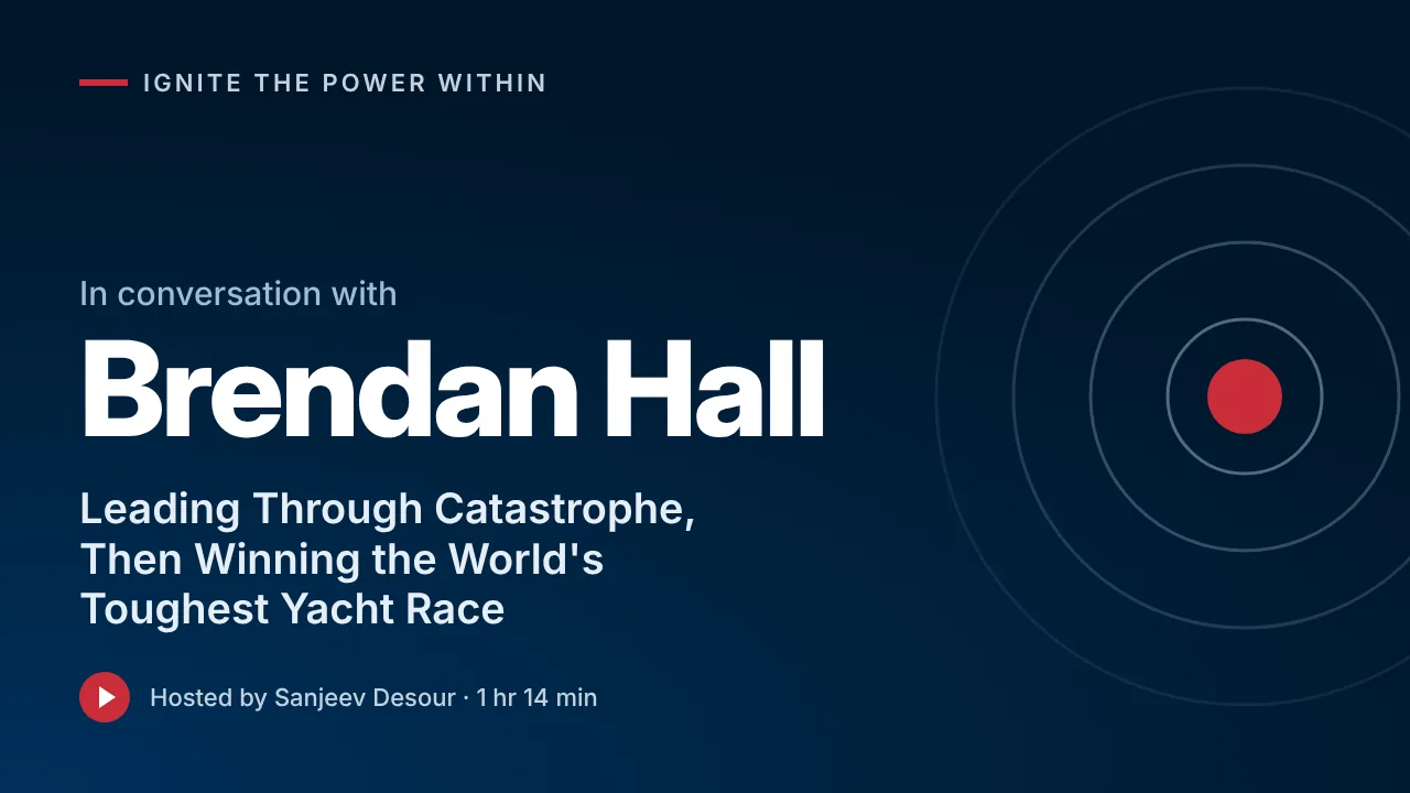 Brendan Hall on IGNITE The Power Within